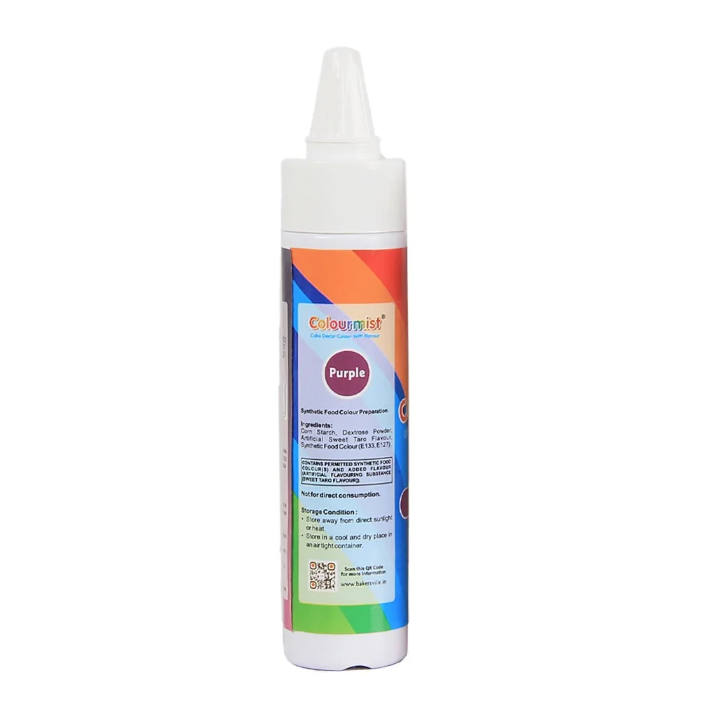 Colourmist Edible Food Powder Colour 60 Gm Purple - 2