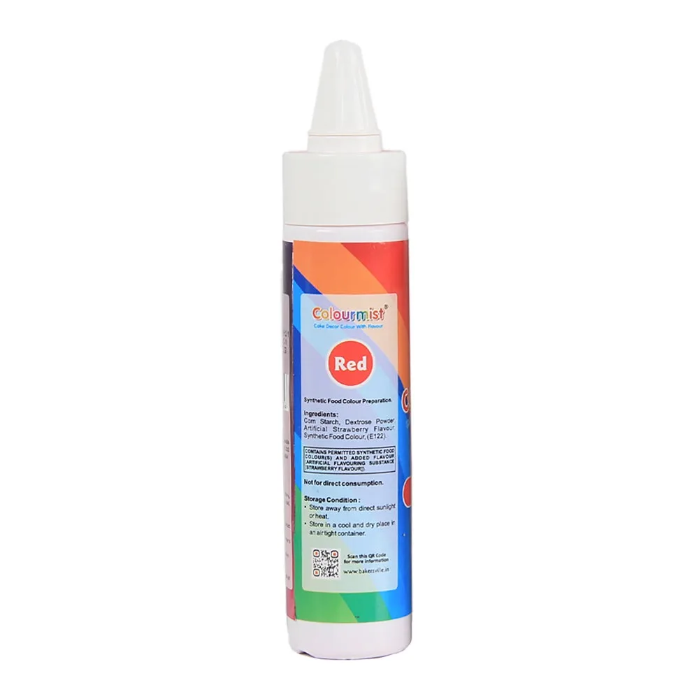 Colourmist Edible Food Powder Colour 60 Gm Red - 2