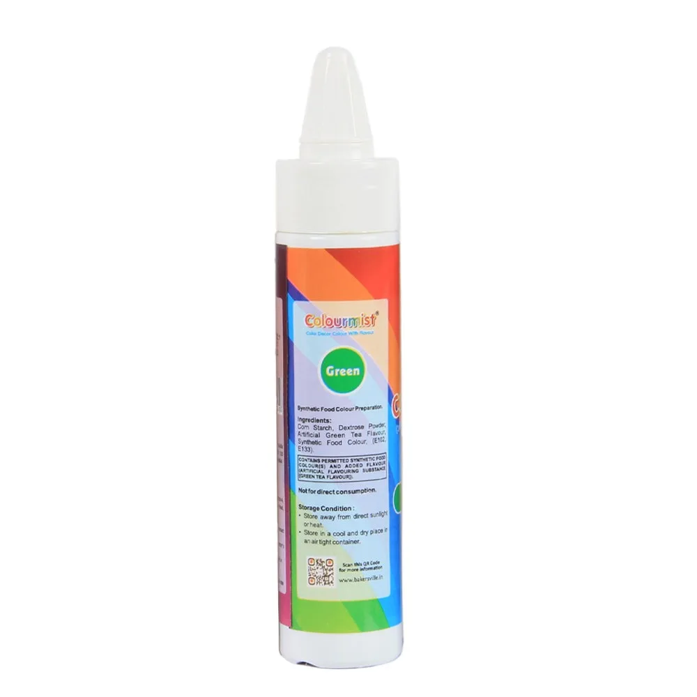 Colourmist Edible Food Powder Colour 25 Gm Green - 2