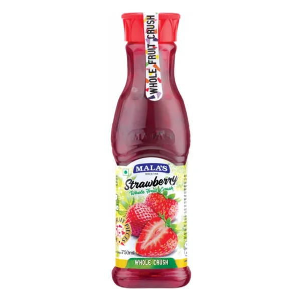 Malas Strawberry Crush (Whole) 750ml - 1