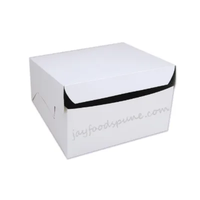 Plain White Cake Box  11x11 Inch - 1