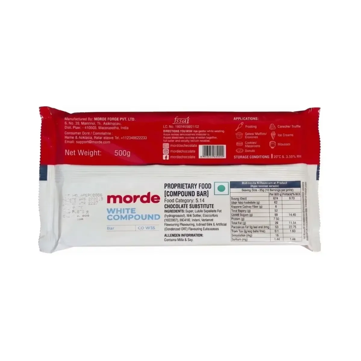 Morde White Compound Cow33 - 2
