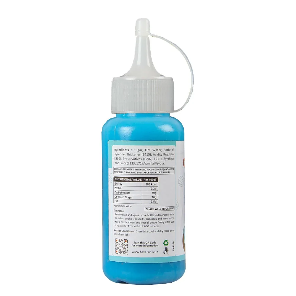 Colourmist Coloured Writing Icing 100gm Blue - 2
