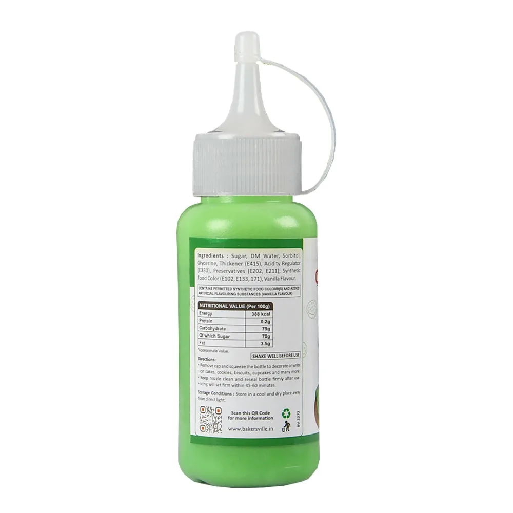 Colourmist Coloured Writing Icing 100gm Green - 2
