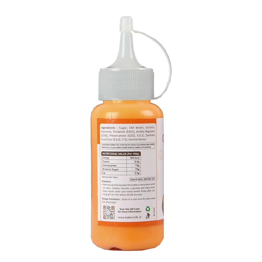 Colourmist Coloured Writing Icing 100gm Orange - 2