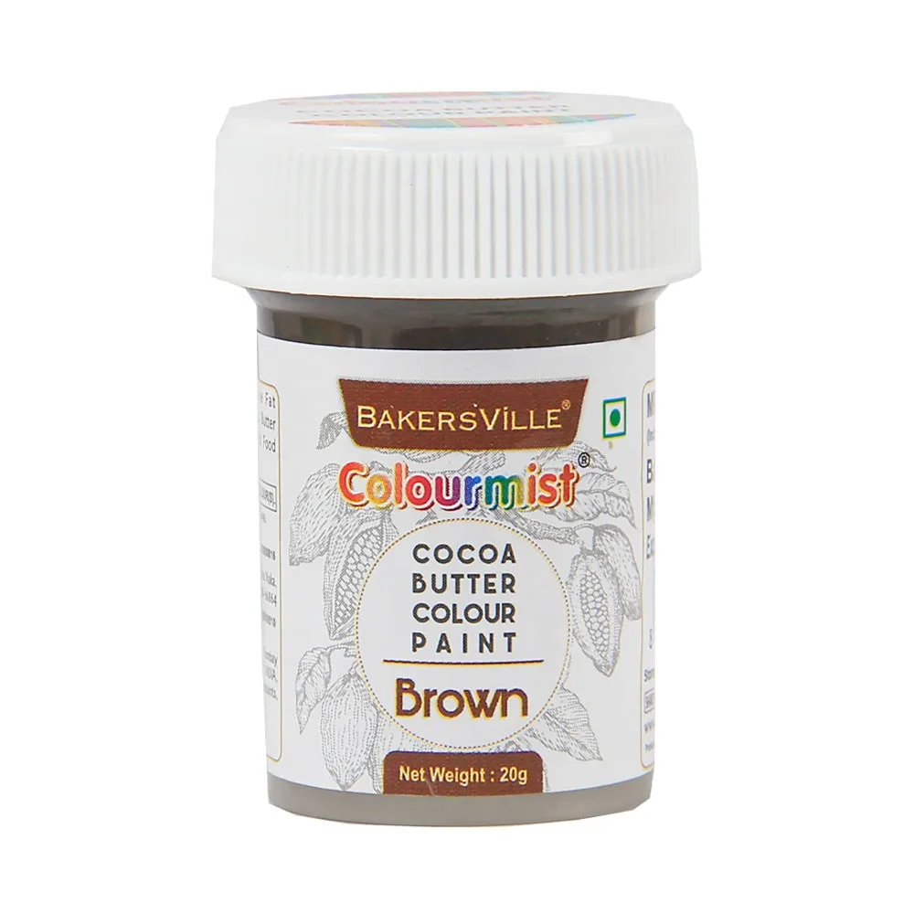 Colourmist Cocoa Butter Colour Paint 20gm Brown - 1