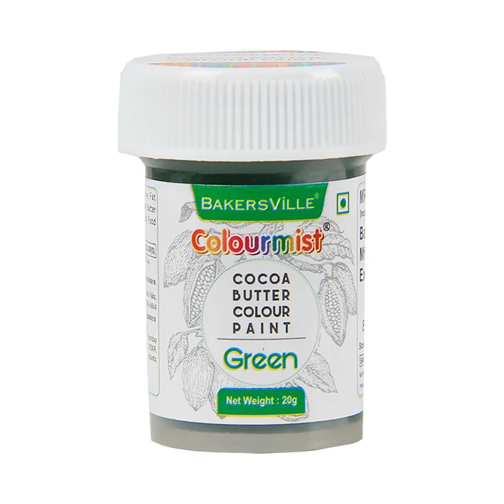 Colourmist Cocoa Butter Colour Paint 20gm Green - 1