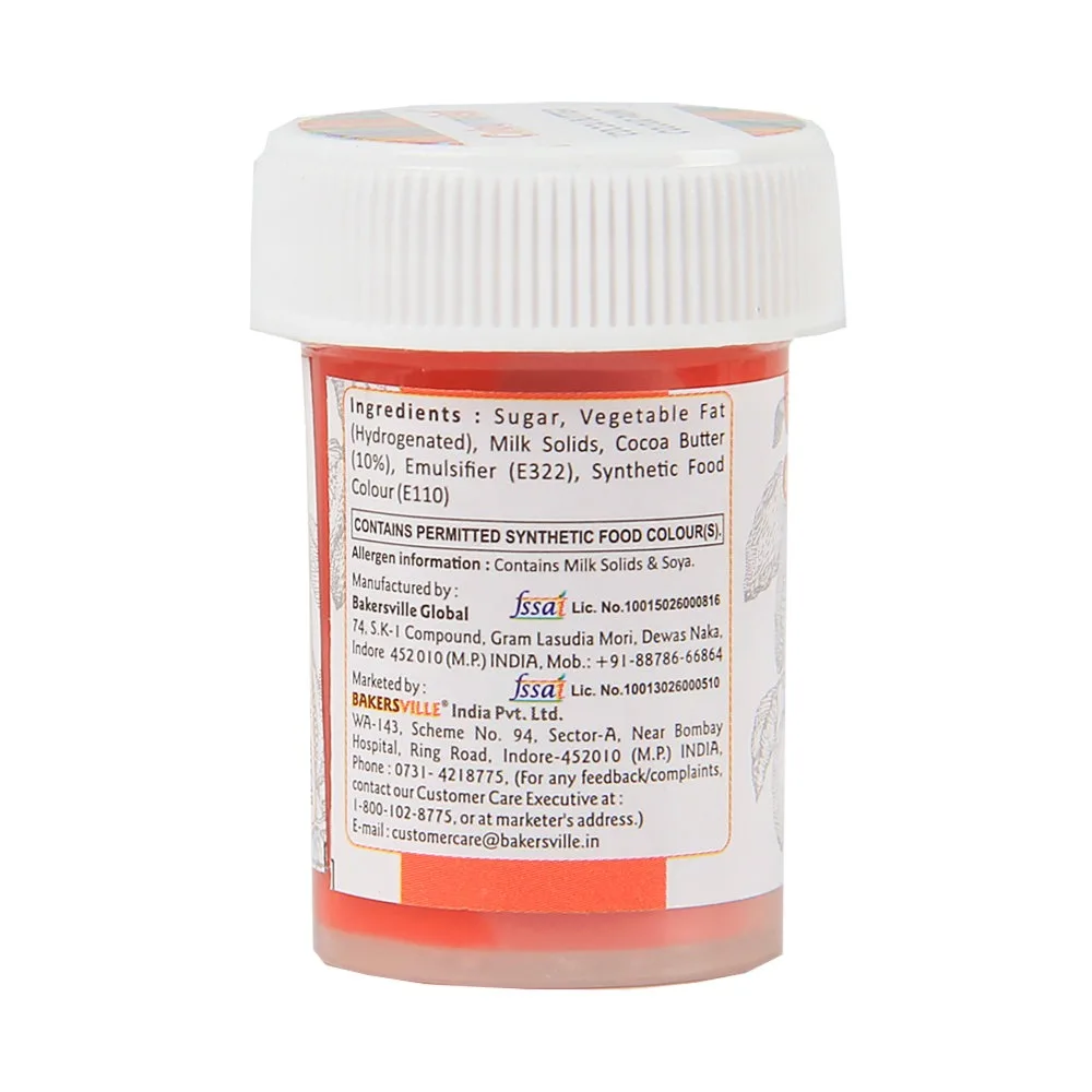 Colourmist Cocoa Butter Colour Paint 20gm Orange - 2