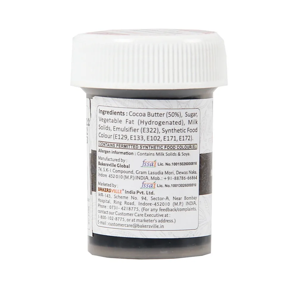 Colourmist Cocoa Butter Metalic Colour Paint  20g Black - 2