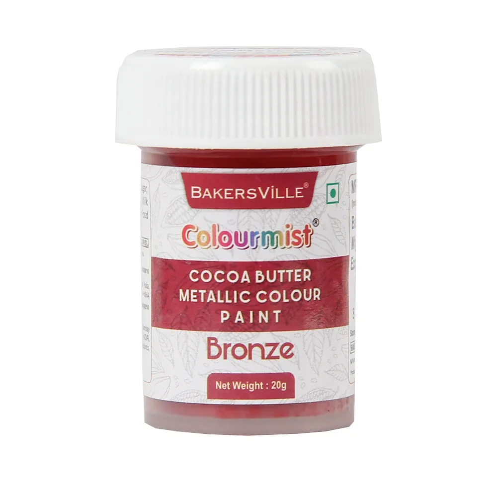 Colourmist Cocoa Butter Metalic Colour Paint  20g Bronze - 1