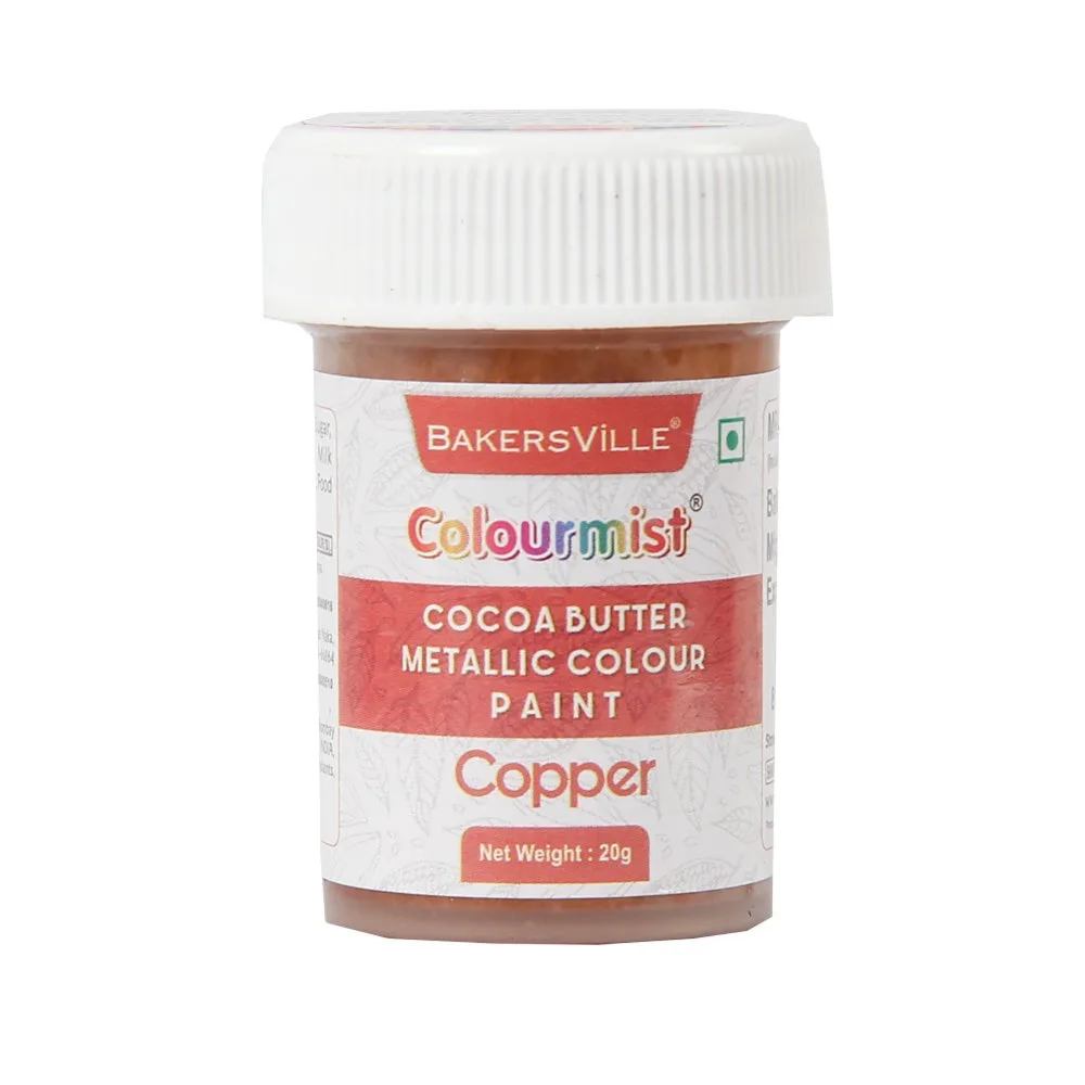 Colourmist Cocoa Butter Metalic Colour Paint  20g Copper - 1
