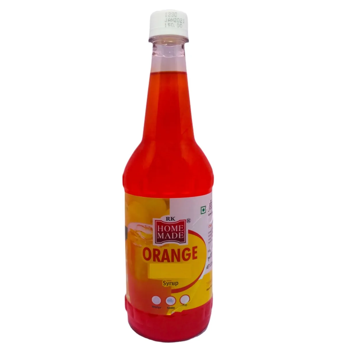 Home Made Orange Syrup 750ml - 1