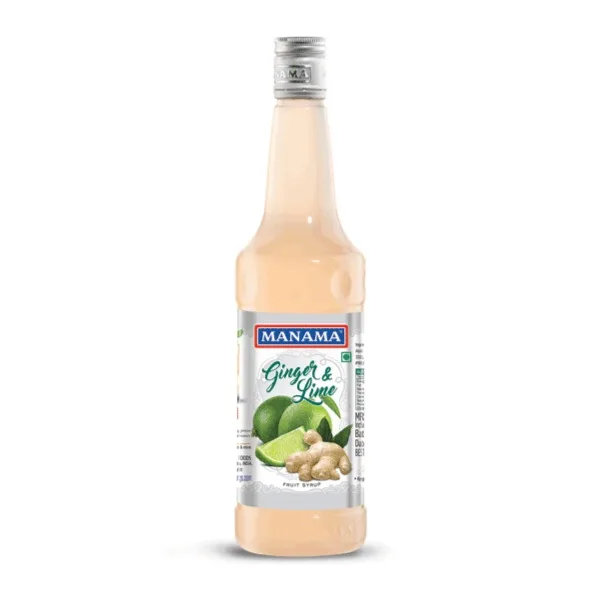 Manama Ginger And Lime Syrup 750ml - 1