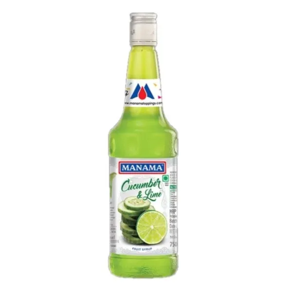 Manama Cucumber & Lime Syrup 750ml - 1