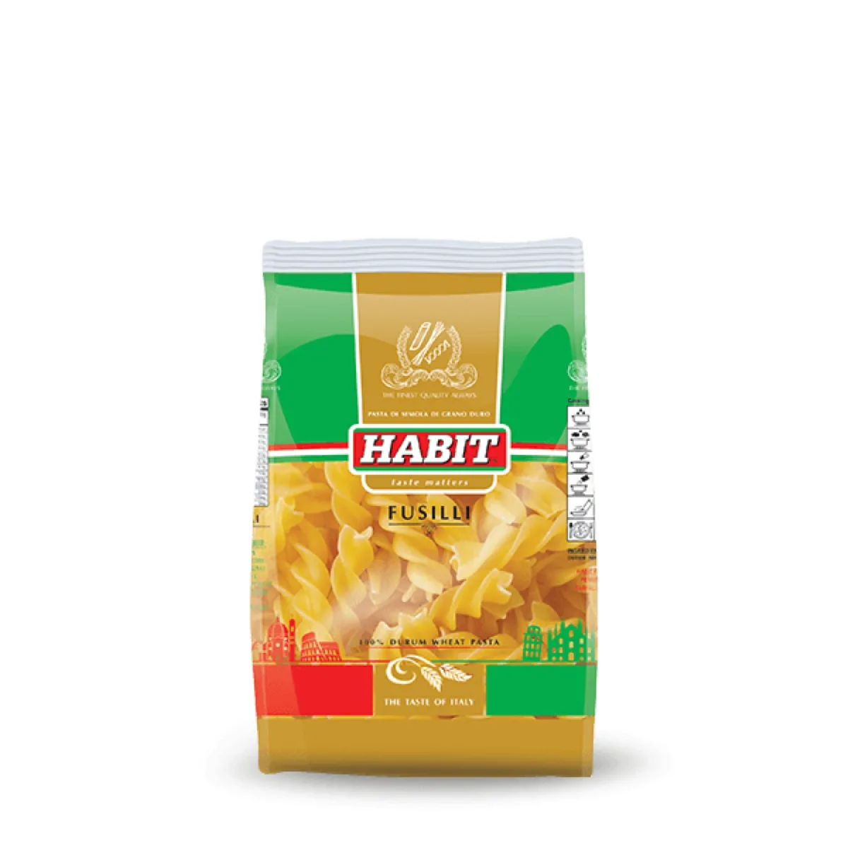 Habit Fusilli Pasta 500Gm - 1
