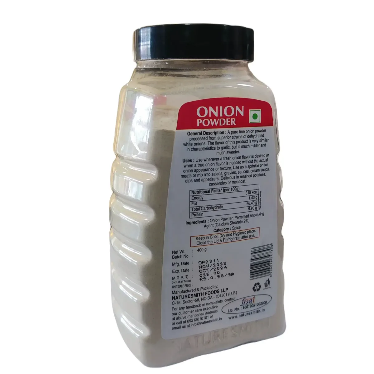 Naturesmith Onion Powder 400gm - 3