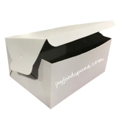 Plain White Pastry Box  4x6 Inch 100Pcs - 1