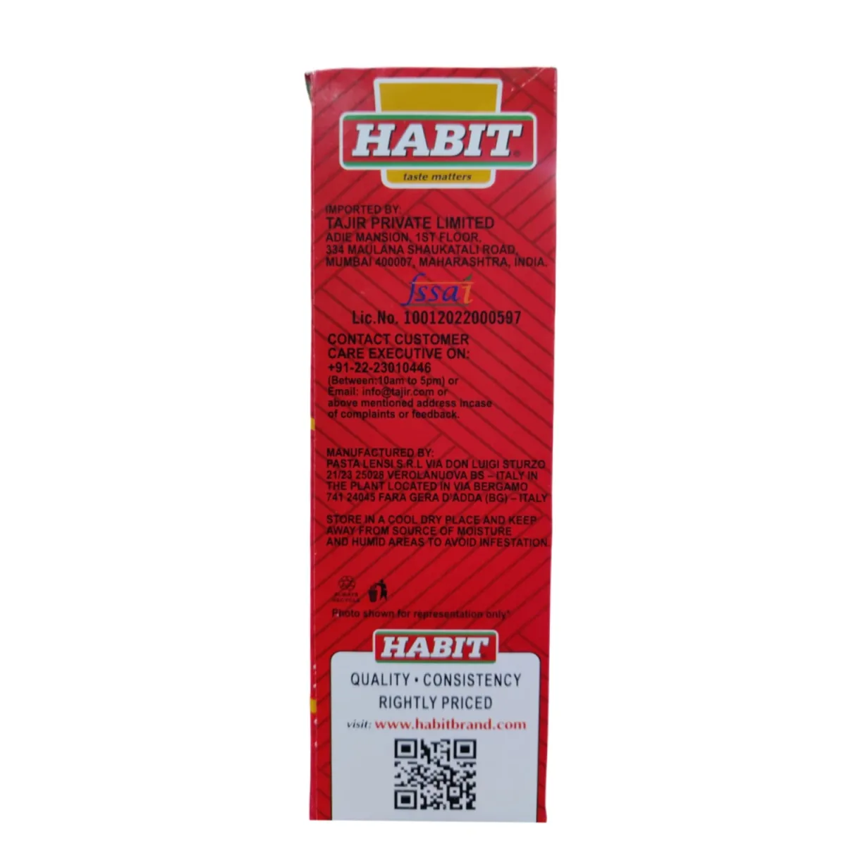 Habit Lasagne 500gm - 2