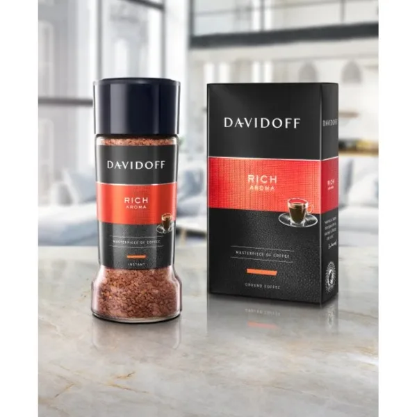 Davidoff Rich Aroma Instant Coffee 100gm - 2
