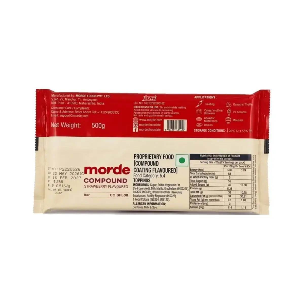 Morde Compound Strawberry Flavoured - 2