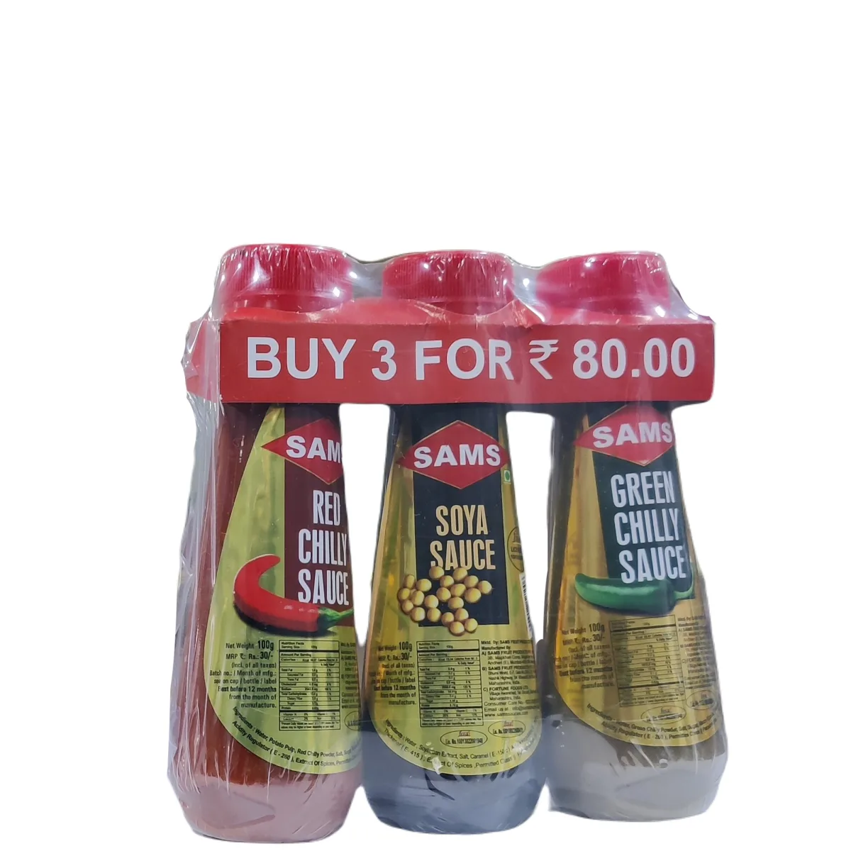 Sams  Souce Combo Pack 100gm (Pack Of Three) - 1