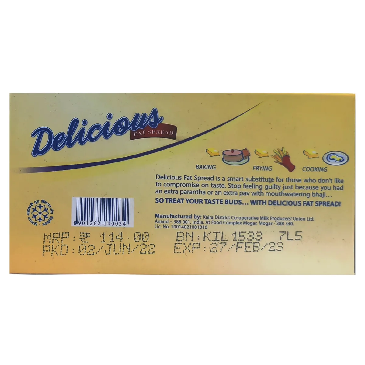 Delicious Fat Spread 500g - 2