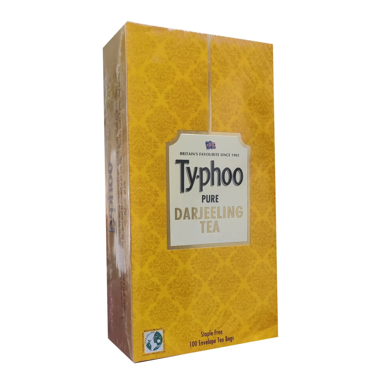 Typhoo Pure Darjeeling Tea 100 Envelope Bags - 1