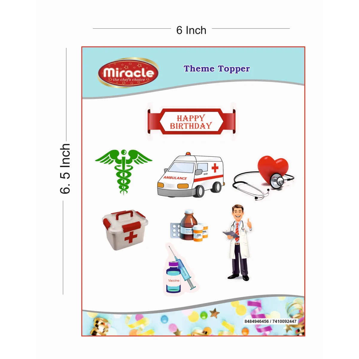 Miracle Paper Tag Doctor Theme - 1