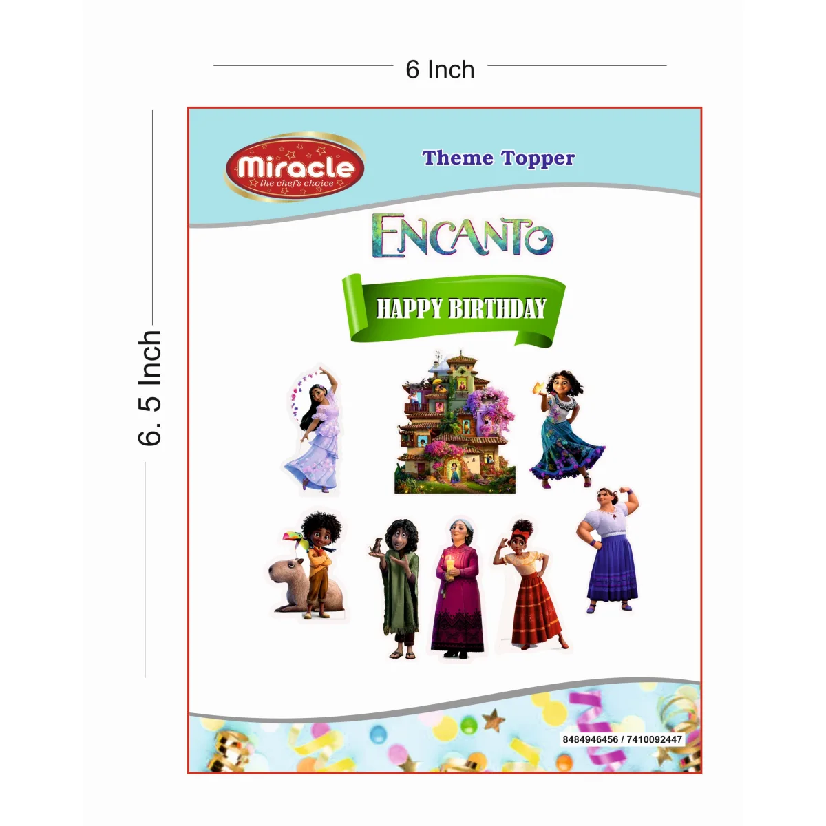 Miracle Paper Tag Encanto Theme - 1