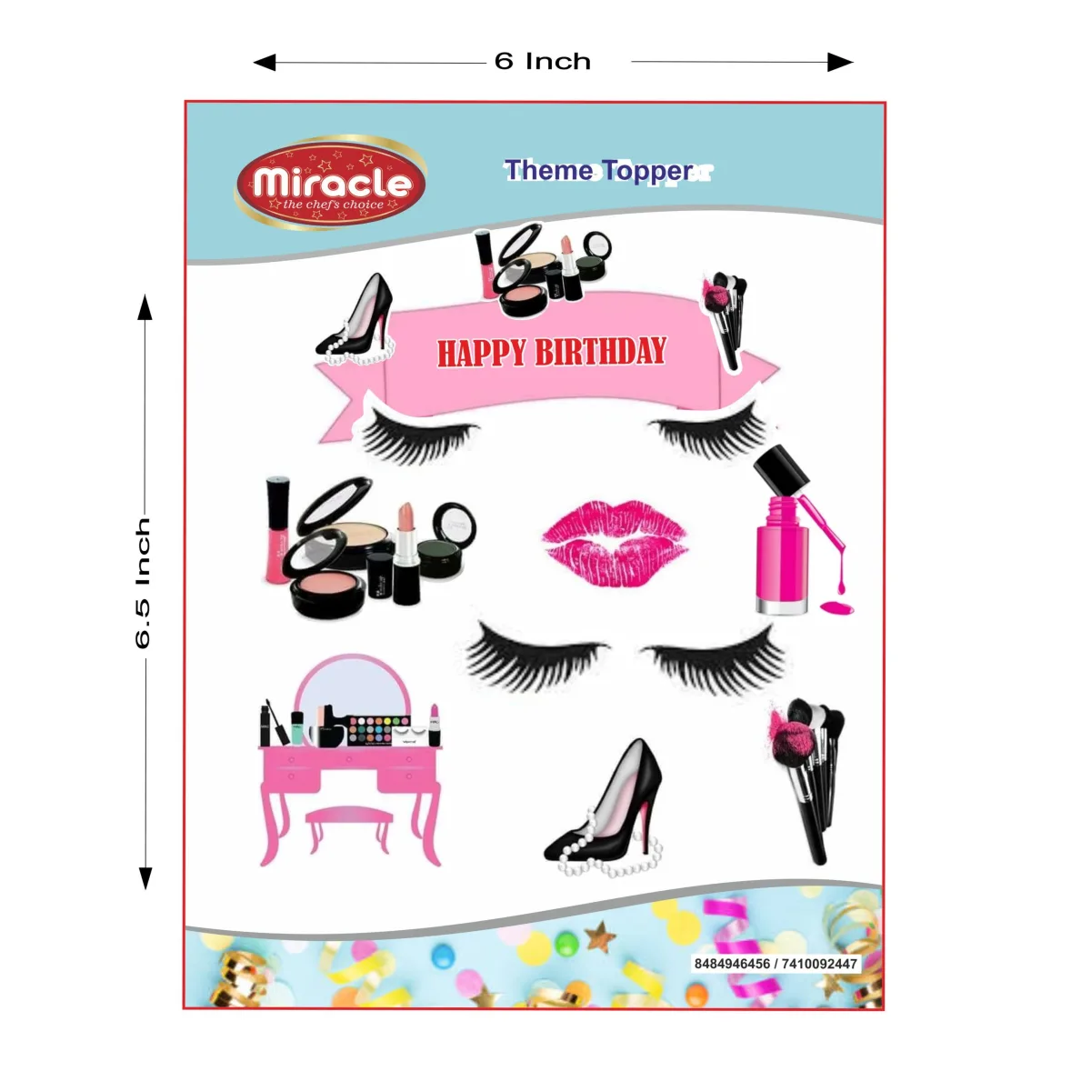 Miracle Paper Tag Makeup Theme - 1