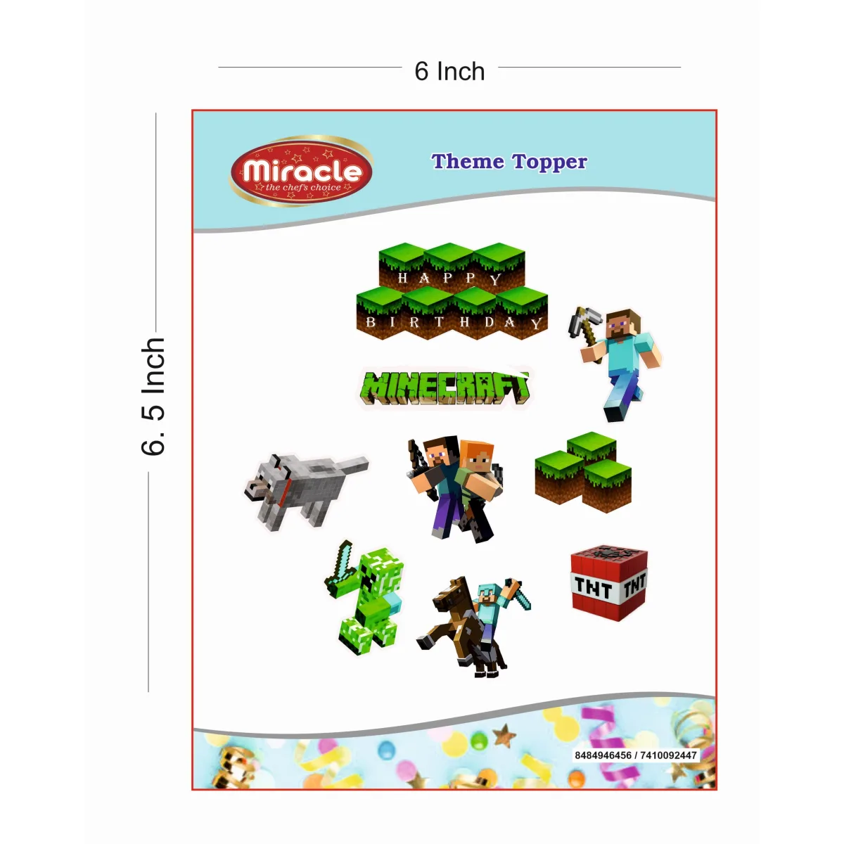 Miracle Paper Tag Minecraft Theme - 1