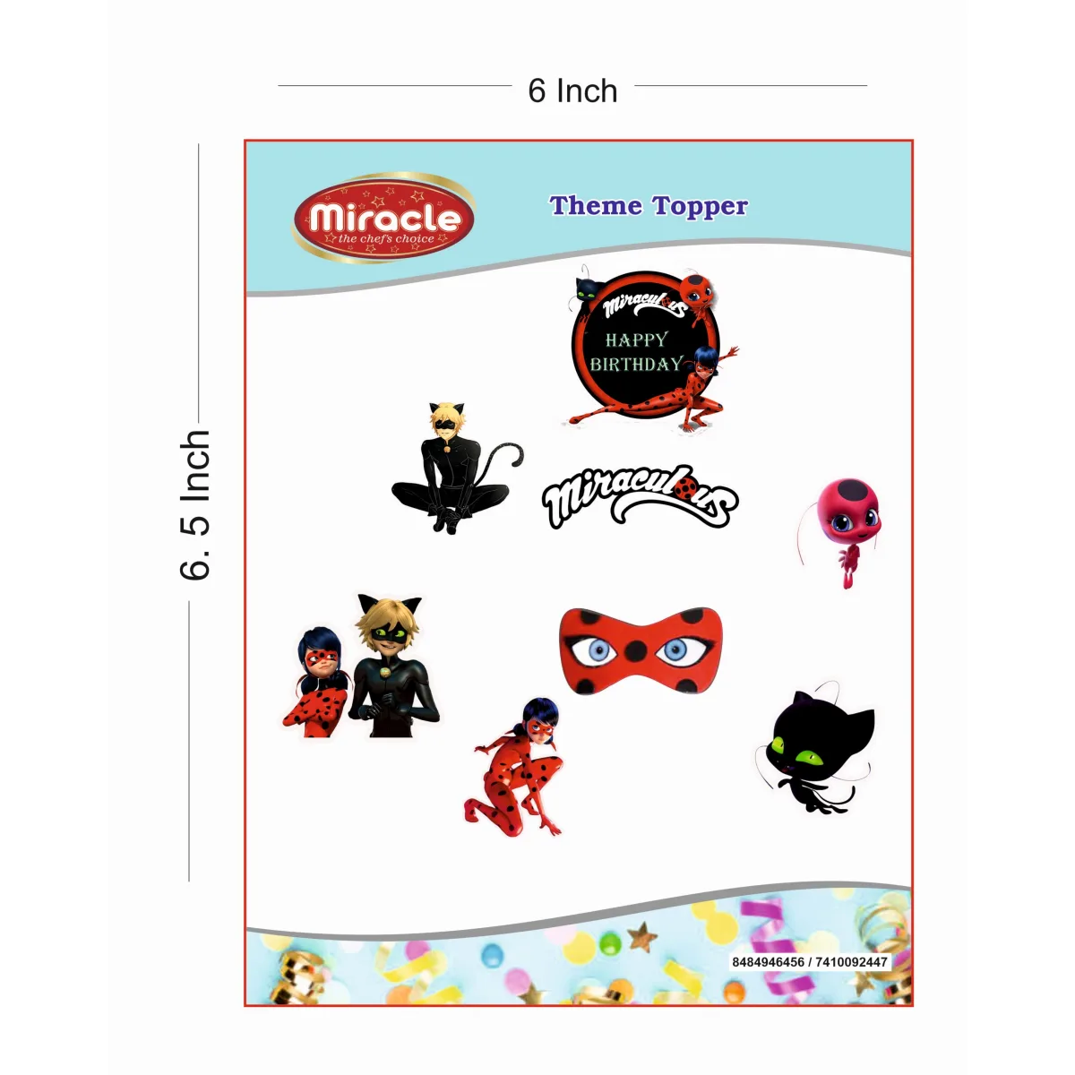 Miracle Paper Tag Miraculous Theme - 1