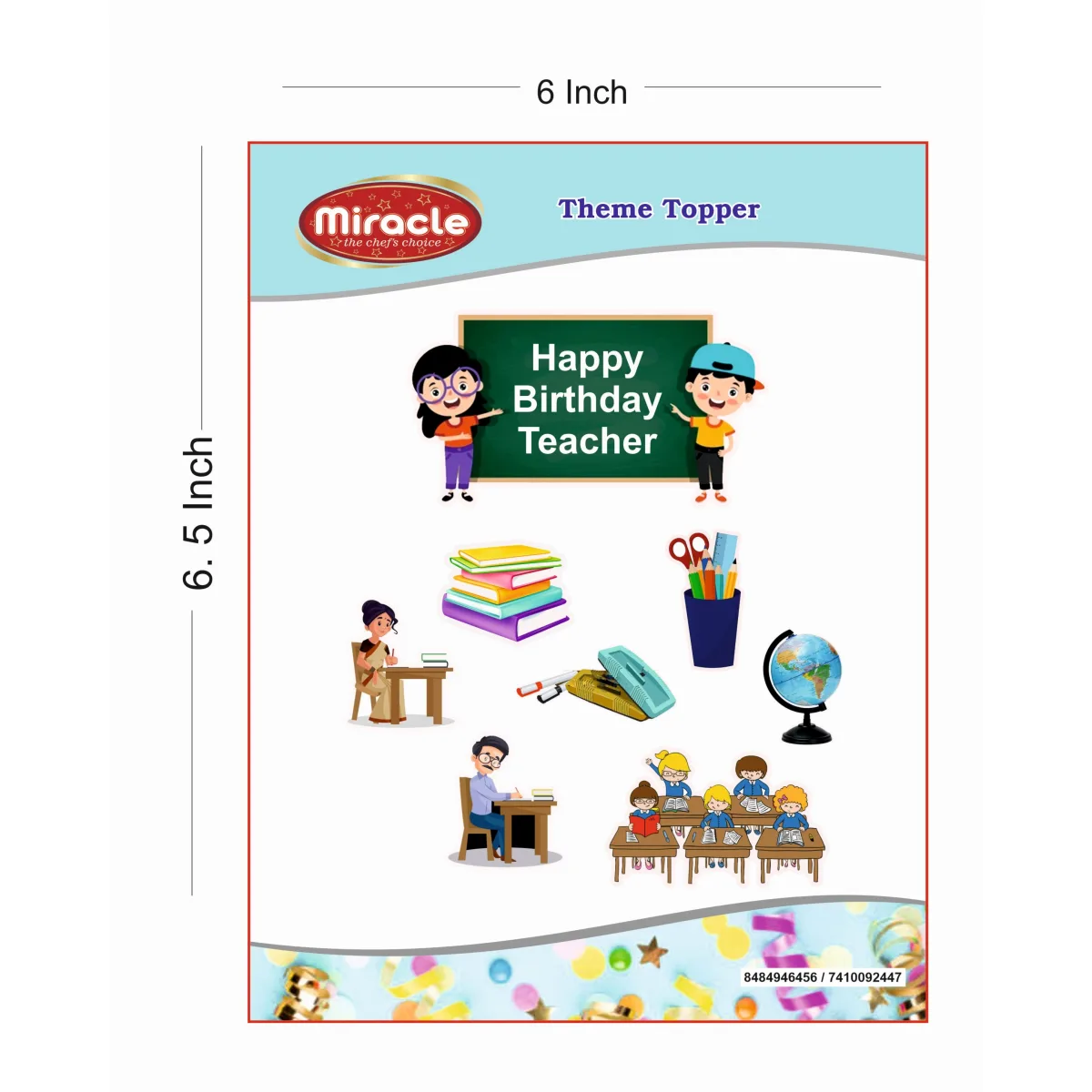 Miracle Paper Tag Teacher Theme - 1