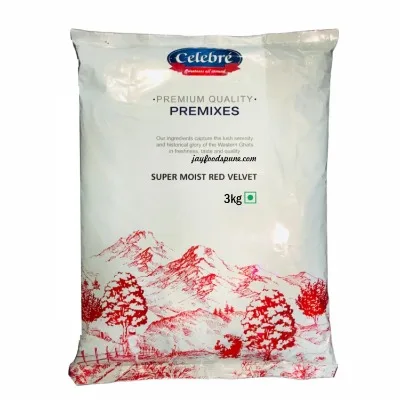 Delta Red Velvet Cake Premix RED VELVET 3KG - 1