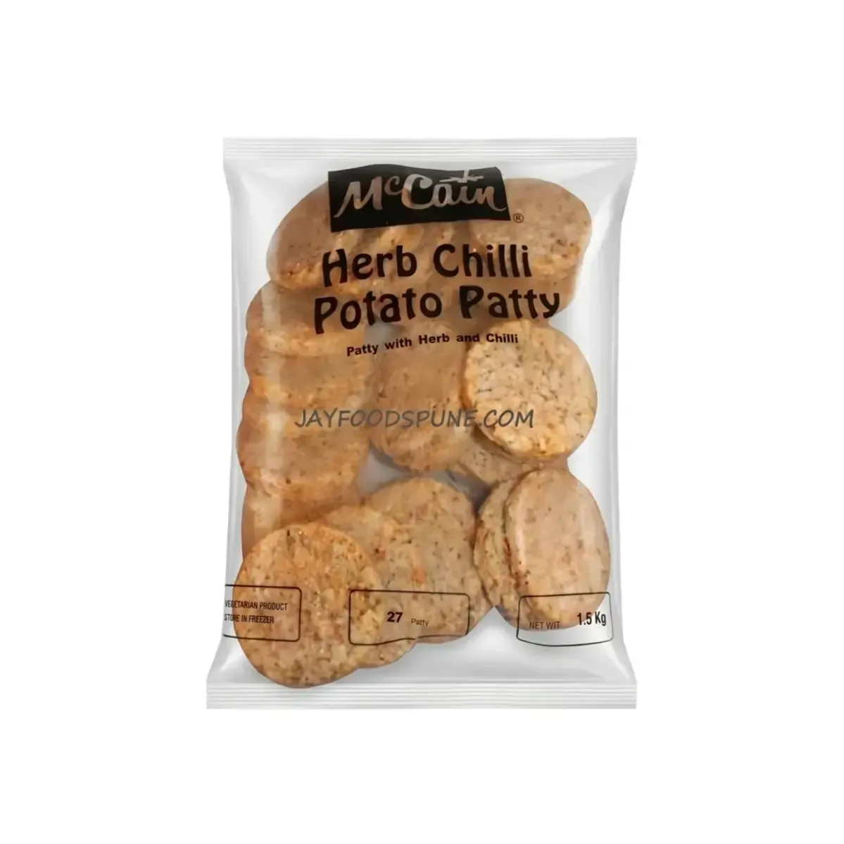 Mccain Herb Chilli Potato Patty - 1