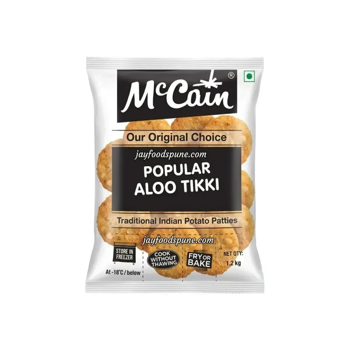 Mccain Popular Veg Burger Patty - 1