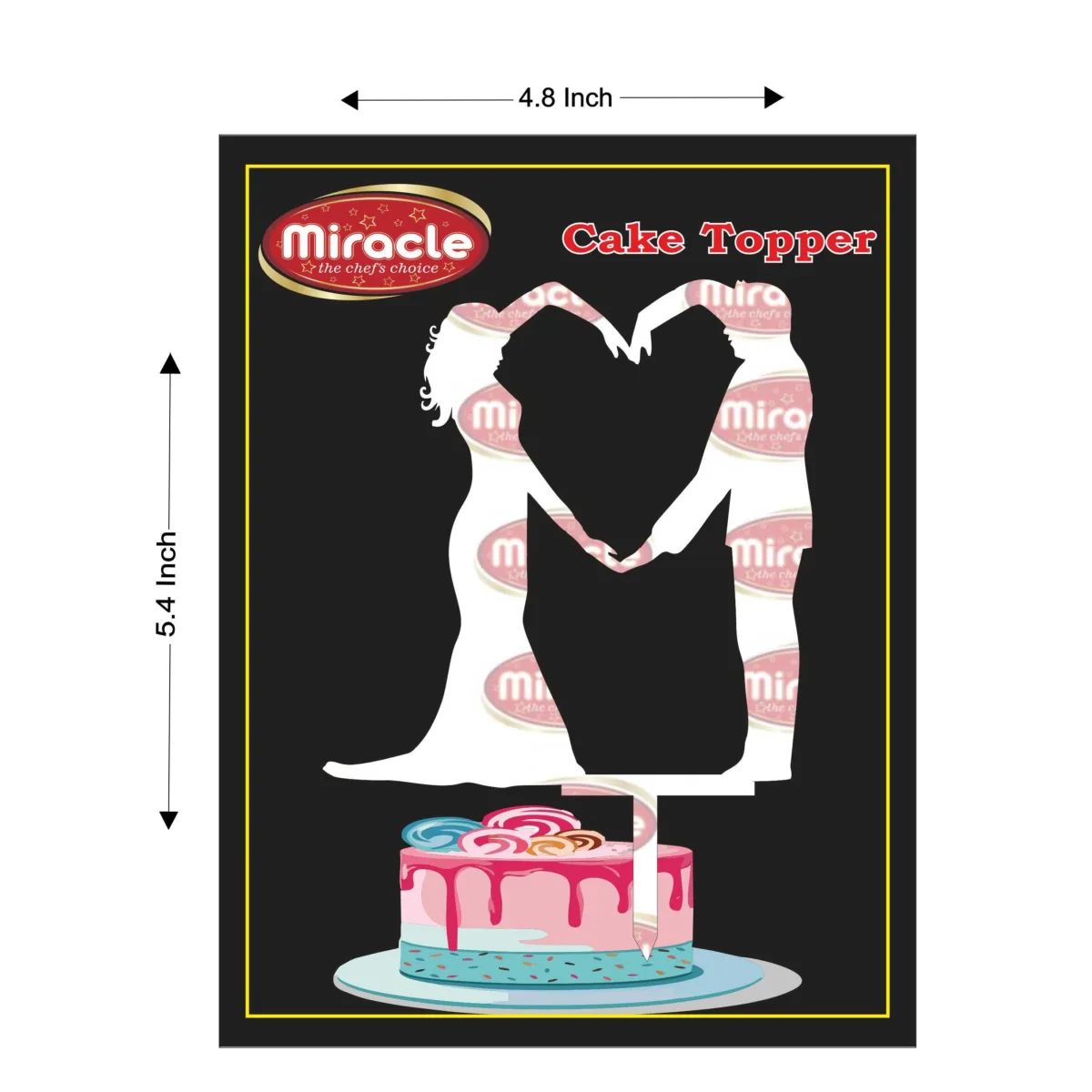Miracle Couple Topper T5 Design2. - 1