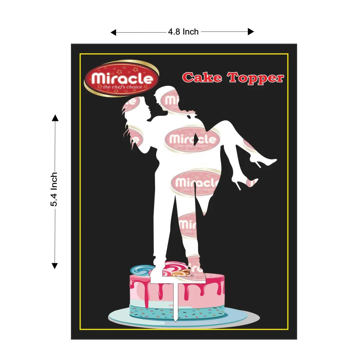 Miracle Couple Topper T5 Design3. - 1