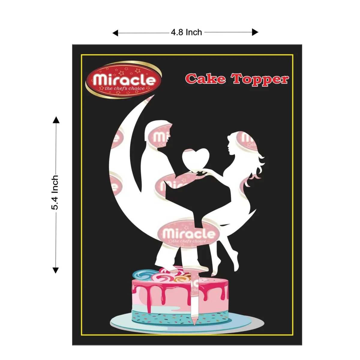 Miracle Couple Topper T5 Design4. - 1