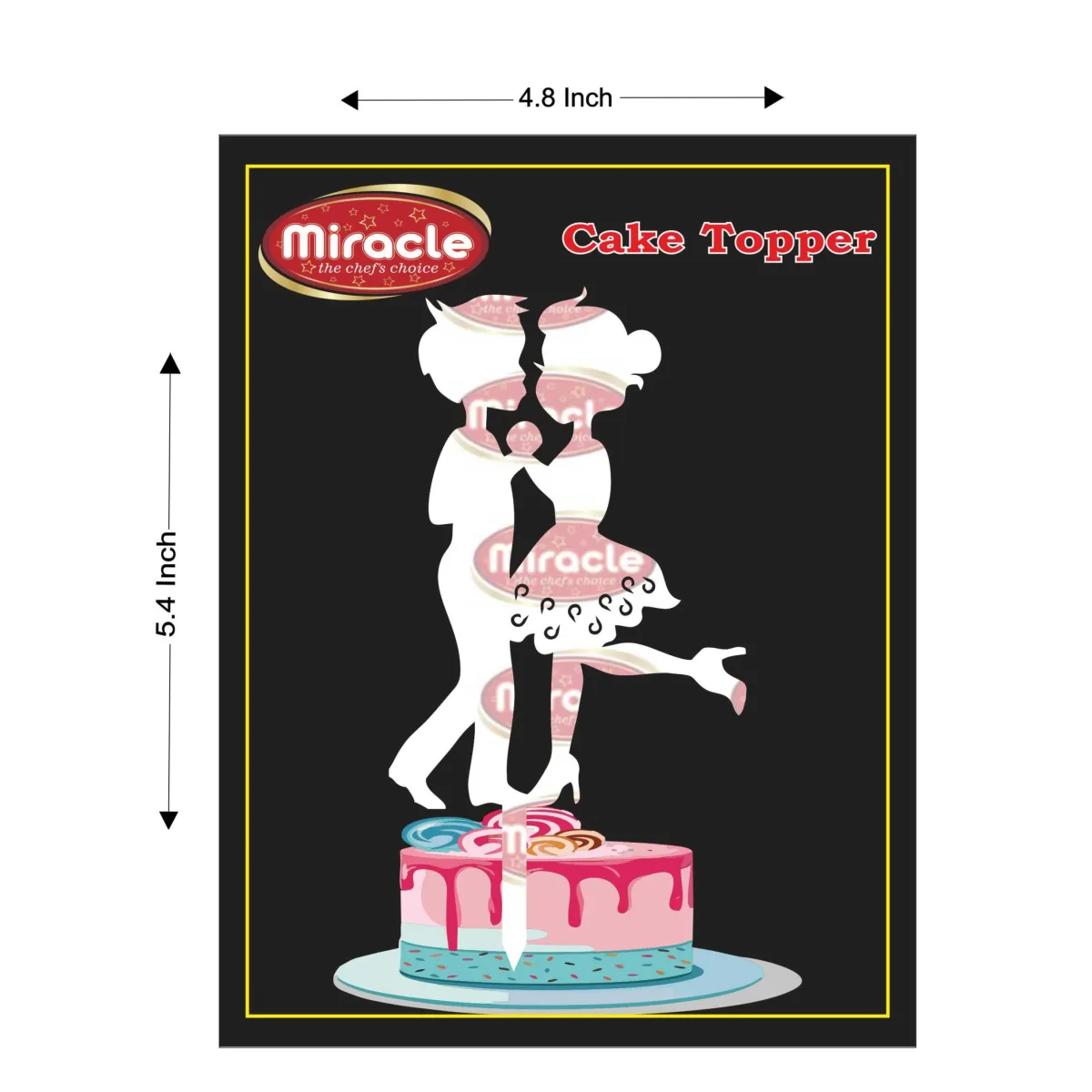 Miracle Couple Topper T5 Design5. - 1
