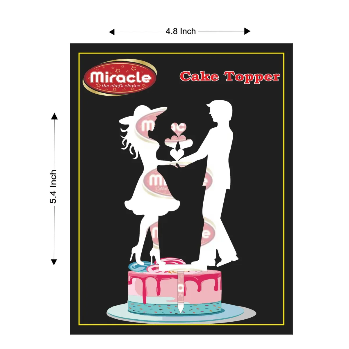 Miracle Couple Topper T5 Design6. - 1