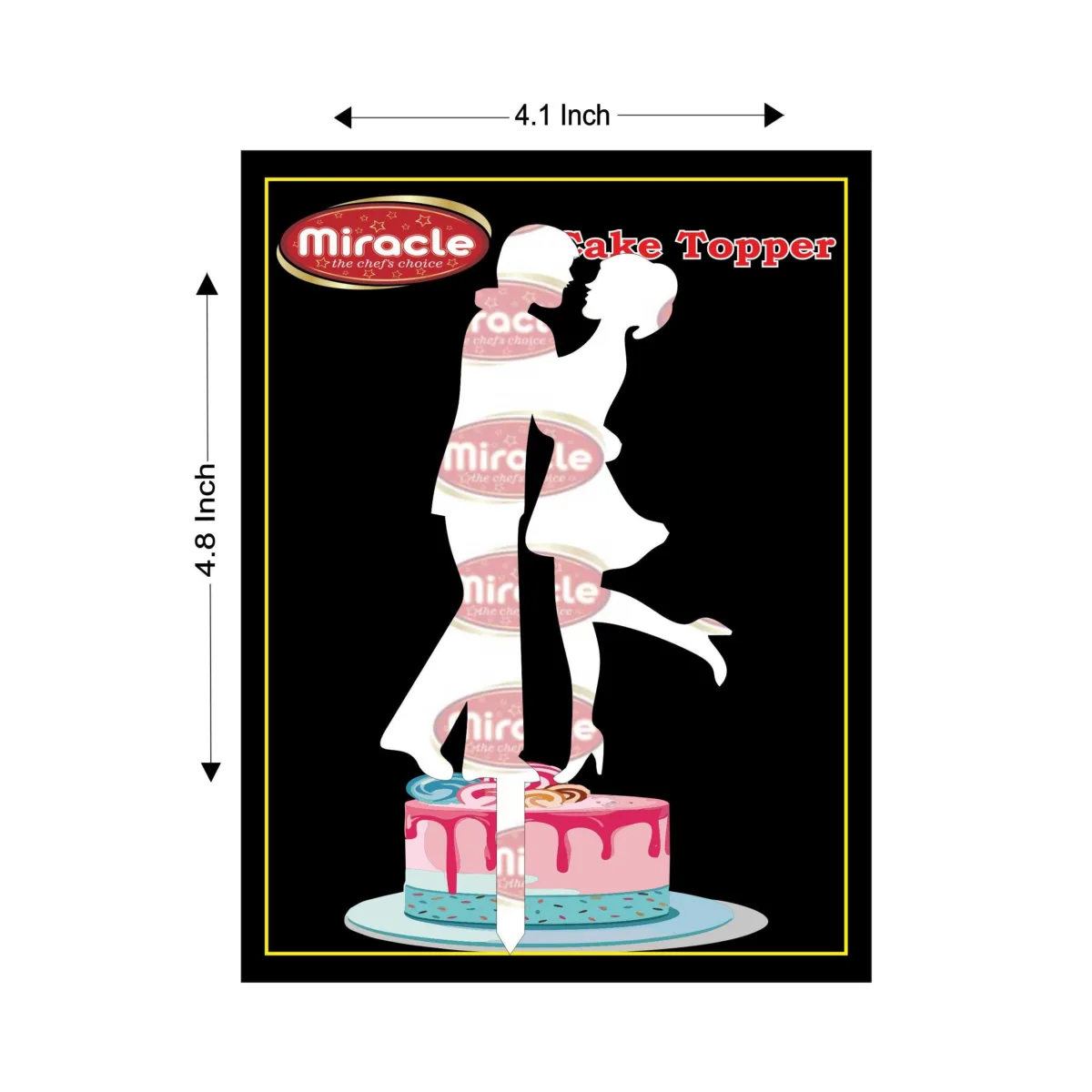 Miracle Couple Topper T4 Design1. - 1