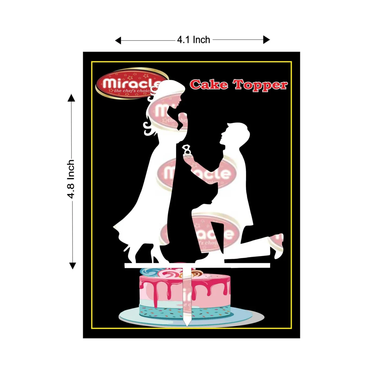 Miracle Couple Topper T4 Design3. - 1