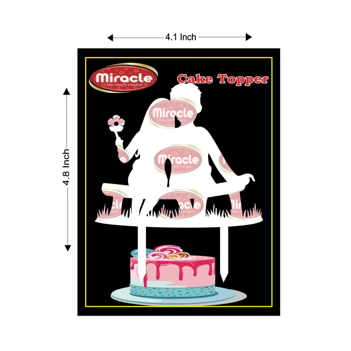 Miracle Couple Topper T4 Design4. - 1