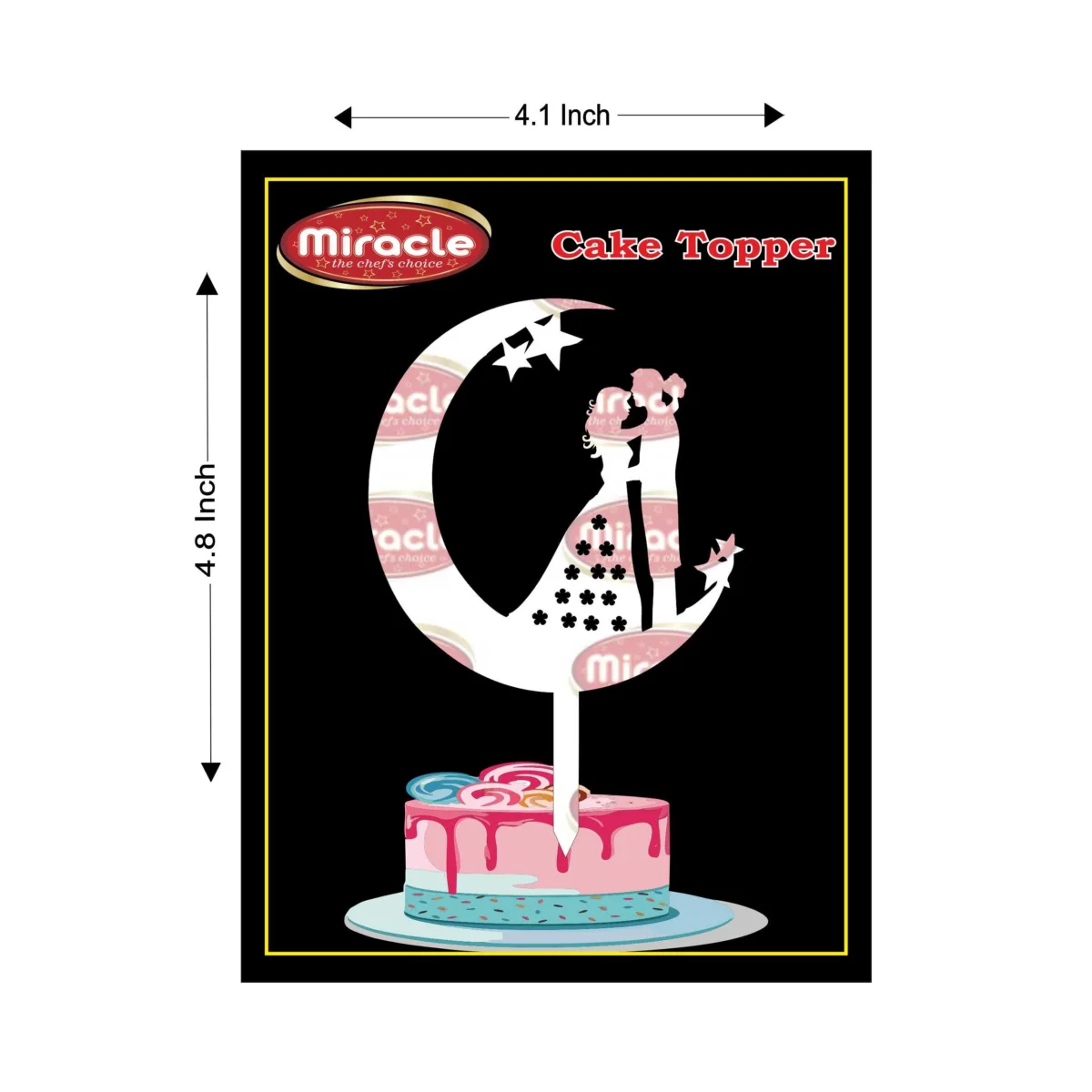 Miracle Couple Topper T4 Design5. - 1