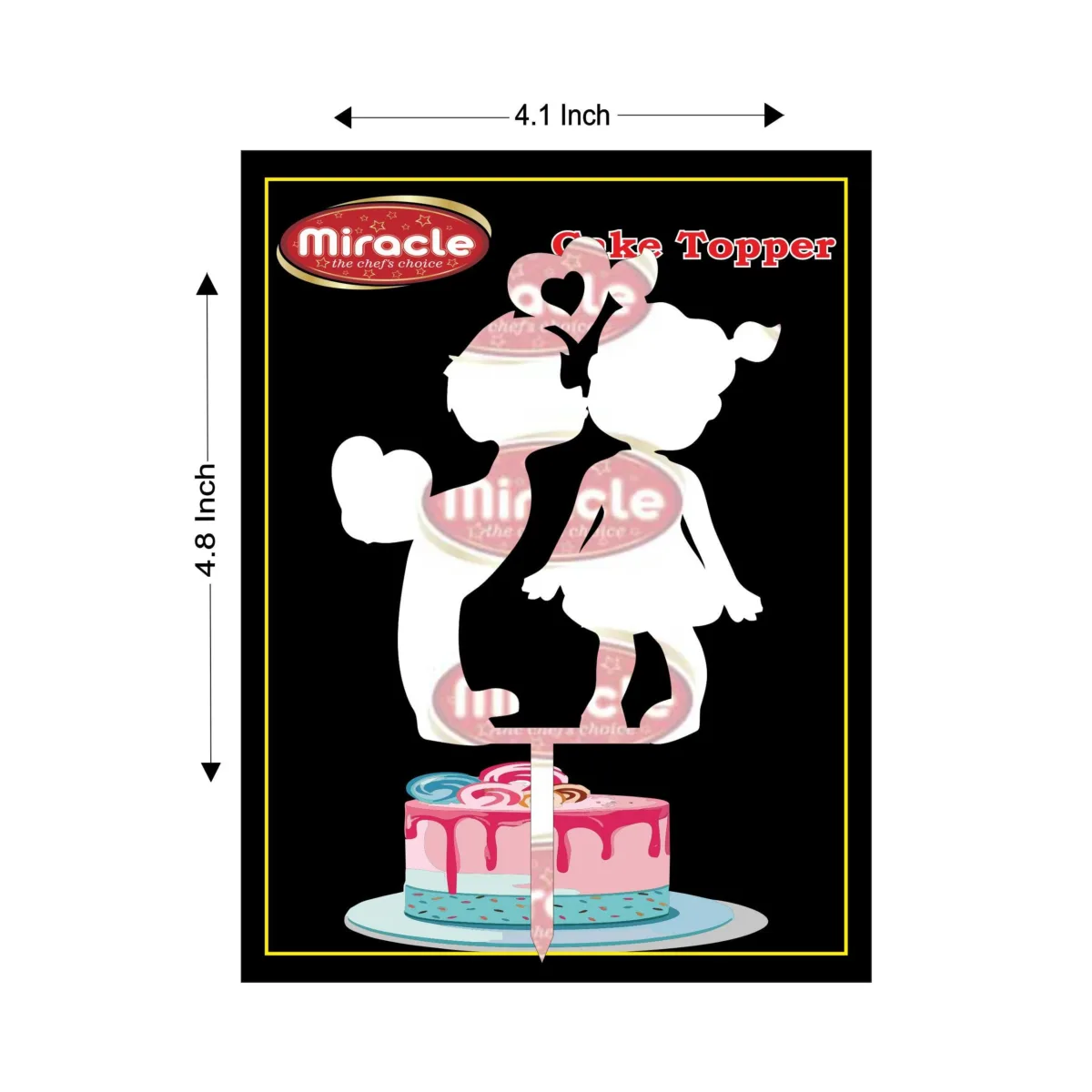 Miracle Couple Topper T4 Design7. - 1