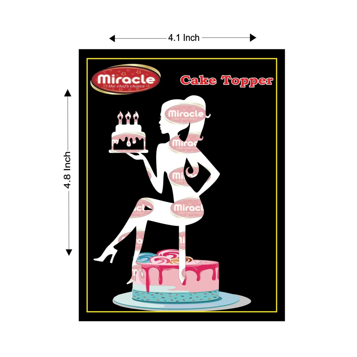 Miracle Girl Topper T4 Design1. - 1